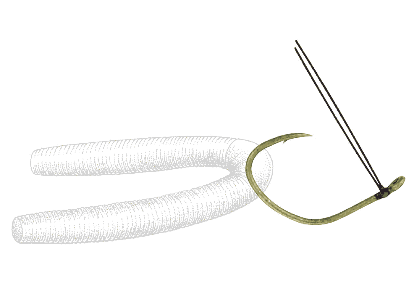 Mustad KVD Weedless Wacky Worm Hook – PêcheXperts