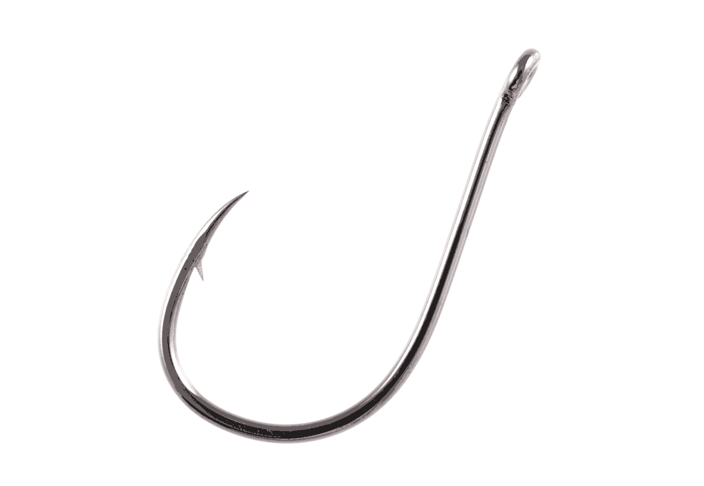 Owner 5377 MOSQUITO HOOK Black Chrome Size 4/0 Jagged Tooth Tackle
